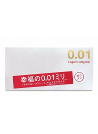 Ультратонкие презервативы Sagami Original 0.01 - 20 шт. - Sagami - купить с доставкой в Нижнем Тагиле