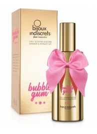 Гель с ароматом жвачки Bubblegum 2-in-1 Scented Silicone Massage And Intimate Gel - 100 мл. - Bijoux Indiscrets - купить с доставкой в Нижнем Тагиле