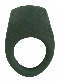 Зеленое эрекционное виброкольцо Luxurious Vibro Cock Ring - Orion - в Нижнем Тагиле купить с доставкой