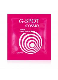 Стимулирующий интимный крем для женщин Cosmo G-spot - 2 гр. - Биоритм - купить с доставкой в Нижнем Тагиле