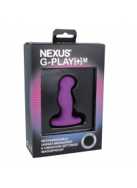Фиолетовая вибровтулка Nexus G-Play+ M - Nexus Range - в Нижнем Тагиле купить с доставкой