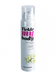 Массажная хрустящая пенка Tickle My Body Monoi с ароматом моной - 150 мл. - Love to Love - купить с доставкой в Нижнем Тагиле