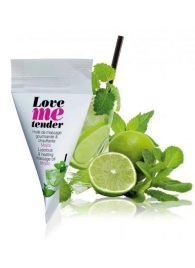 Съедобное согревающее массажное масло Love Me Tender Mojito с ароматом мохито - 10 мл. - Love to Love - купить с доставкой в Нижнем Тагиле