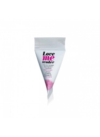 Съедобное согревающее массажное масло Love Me Tender Cotton Candy с ароматом сладкой ваты - 10 мл. - Love to Love - купить с доставкой в Нижнем Тагиле