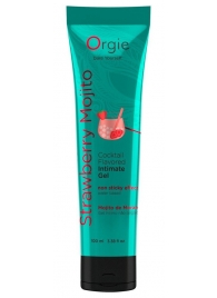 Съедобный интимный гель Orgie Lube Tube Cocktail Strawberry Mojito - 100 мл. - ORGIE - купить с доставкой в Нижнем Тагиле