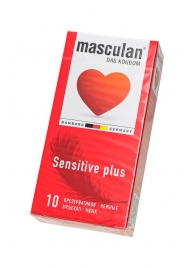 Презервативы Masculan Sensitive plus - 10 шт. - Masculan - купить с доставкой в Нижнем Тагиле