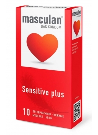 Презервативы Masculan Sensitive plus - 10 шт. - Masculan - купить с доставкой в Нижнем Тагиле