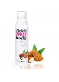 Массажная хрустящая пенка Tickle My Body Sweet Almonds с ароматом миндаля - 150 мл. - Love to Love - купить с доставкой в Нижнем Тагиле