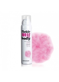 Массажная хрустящая пенка Tickle My Body Cotton Candy с ароматом сладкой ваты - 150 мл. - Love to Love - купить с доставкой в Нижнем Тагиле