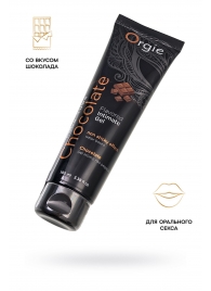 Интимный гель на водной основе Lube Tube Chocolate с шоколадным вкусом - 100 мл. - ORGIE - купить с доставкой в Нижнем Тагиле
