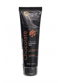 Интимный гель на водной основе Lube Tube Chocolate с шоколадным вкусом - 100 мл. - ORGIE - купить с доставкой в Нижнем Тагиле
