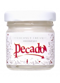 Массажная свеча Сoconut Cream - 35 мл. - Pecado - купить с доставкой в Нижнем Тагиле
