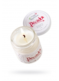Массажная свеча Tobacco Vanilla - 35 мл. - Pecado - купить с доставкой в Нижнем Тагиле