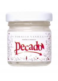 Массажная свеча Tobacco Vanilla - 35 мл. - Pecado - купить с доставкой в Нижнем Тагиле