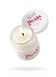 Массажная свеча Brandy   Pear - 35 мл. - Pecado - купить с доставкой в Нижнем Тагиле
