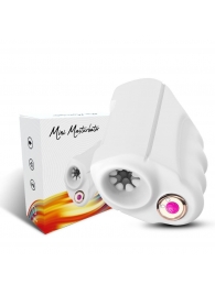 Белый вибромастурбатор Mini Masturbator - Silicone Toys - в Нижнем Тагиле купить с доставкой