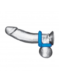 Комплект из 2 эрекционных колец-восьмерок 2-Pack Duo Cock And Ball Stamina Enhancement Ring - BlueLine - в Нижнем Тагиле купить с доставкой