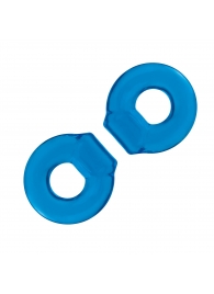 Комплект из двух колец для пениса 2-Pack Ultra-Stretch Stamina Endurance Ring - BlueLine - в Нижнем Тагиле купить с доставкой