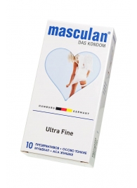 Ультратонкие презервативы Masculan Ultra Fine с обильной смазкой - 10 шт. - Masculan - купить с доставкой в Нижнем Тагиле