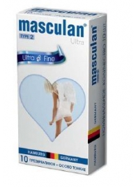 Ультратонкие презервативы Masculan Ultra Fine с обильной смазкой - 10 шт. - Masculan - купить с доставкой в Нижнем Тагиле