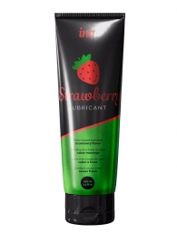 Смазка на водной основе с ароматом клубники Strawberry Lubricant - 100 мл. - INTT - купить с доставкой в Нижнем Тагиле