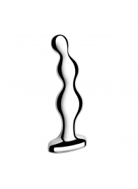 Стальной анальный фаллоимитатор для простаты Stainless Steel Anal Beads - 13 см. - b-Vibe - в Нижнем Тагиле купить с доставкой