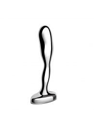 Стальной стимулятор простаты Stainless Steel Prostate Plug - 11,5 см. - b-Vibe - в Нижнем Тагиле купить с доставкой