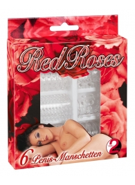Набор из 6 насадок с шипиками Red Roses - Orion - в Нижнем Тагиле купить с доставкой