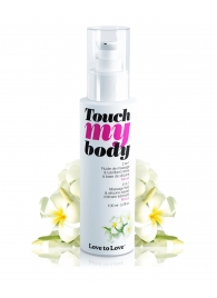 Силиконовый лубрикант 2-в-1 Touch My Body с ароматом моной - 100 мл. - Love to Love - купить с доставкой в Нижнем Тагиле