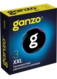 Презервативы увеличенного размера Ganzo XXL - 3 шт. - Ganzo - купить с доставкой в Нижнем Тагиле