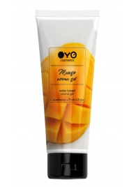 Лубрикант на водной основе OYO Aroma Gel Mango с ароматом манго - 75 мл. - OYO - купить с доставкой в Нижнем Тагиле