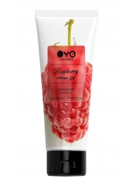 Лубрикант на водной основе OYO Aroma Gel Raspberry с ароматом малины - 75 мл. - OYO - купить с доставкой в Нижнем Тагиле