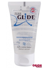 Вагинальная смазка на водной основе JUSTGLIDE - 50 мл. - Orion - купить с доставкой в Нижнем Тагиле