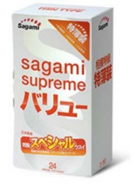 Ультратонкие презервативы Sagami Xtreme SUPERTHIN - 24 шт. - Sagami - купить с доставкой в Нижнем Тагиле