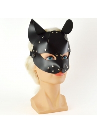 Черная кржаная маска Pussy - Sitabella - купить с доставкой в Нижнем Тагиле