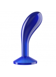 Синяя анальная втулка Flawless Clear Prostate Plug 6.0 - 15 см. - Lovetoy - в Нижнем Тагиле купить с доставкой