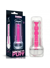 Светящийся в темноте мастурбатор 8.5 Lumino Play Masturbator - Lovetoy - в Нижнем Тагиле купить с доставкой