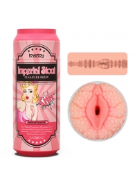 Мастурбатор-вагина Pleasure Brew Masturbator-Imperial Stout в банке - Lovetoy - в Нижнем Тагиле купить с доставкой
