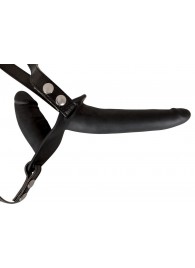 Женский страпон с вагинальной пробкой - 15 см. - Orion - купить с доставкой в Нижнем Тагиле