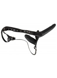 Женский страпон с вагинальной пробкой - 15 см. - Orion - купить с доставкой в Нижнем Тагиле