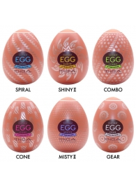 Набор из 6 мастурбаторов-яиц Tenga Egg Variety Pack V - Tenga - в Нижнем Тагиле купить с доставкой