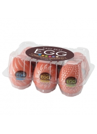 Набор из 6 мастурбаторов-яиц Tenga Egg Variety Pack V - Tenga - в Нижнем Тагиле купить с доставкой