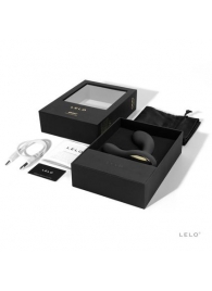 Чёрный перезаряжаемый стимулятор простаты Bruno Black - Lelo - в Нижнем Тагиле купить с доставкой