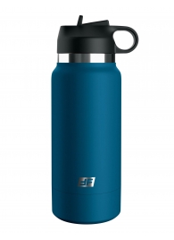 Мастурбатор-вагина в синей колбе F*ck Flask - Pipedream - в Нижнем Тагиле купить с доставкой