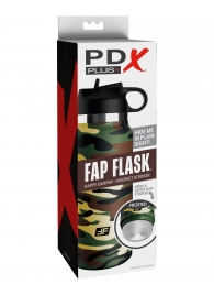 Мастурбатор в камуфляжной колбе Fap Flask - Pipedream - в Нижнем Тагиле купить с доставкой