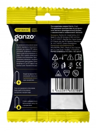 Ультратонкие презервативы Ganzo Ultra thin в мягкой упаковке - 3 шт. - Ganzo - купить с доставкой в Нижнем Тагиле