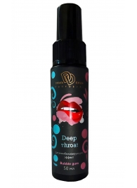 Спрей для горла Deep Throat с десенсибилизирующим эффектом и вкусом бабл-гам - 50 мл. - БиоМед - купить с доставкой в Нижнем Тагиле