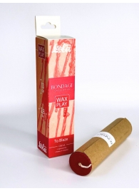 Низкотемпературная свеча для тактильной практики Wax Play To Blaze - Lola Games - купить с доставкой в Нижнем Тагиле