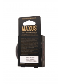 Ультратонкие презервативы MAXUS AIR Ultra Thin - 3 шт. - Maxus - купить с доставкой в Нижнем Тагиле