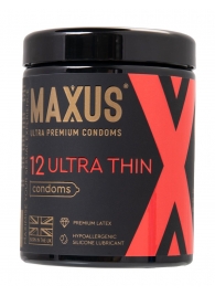 Ультратонкие презервативы MAXUS Ultra Thin - 12 шт. - Maxus - купить с доставкой в Нижнем Тагиле